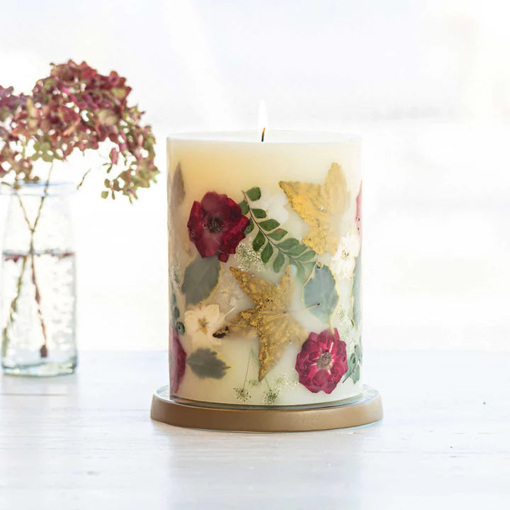 Red Currant and Cranberry Medium Round Botanical Candle
