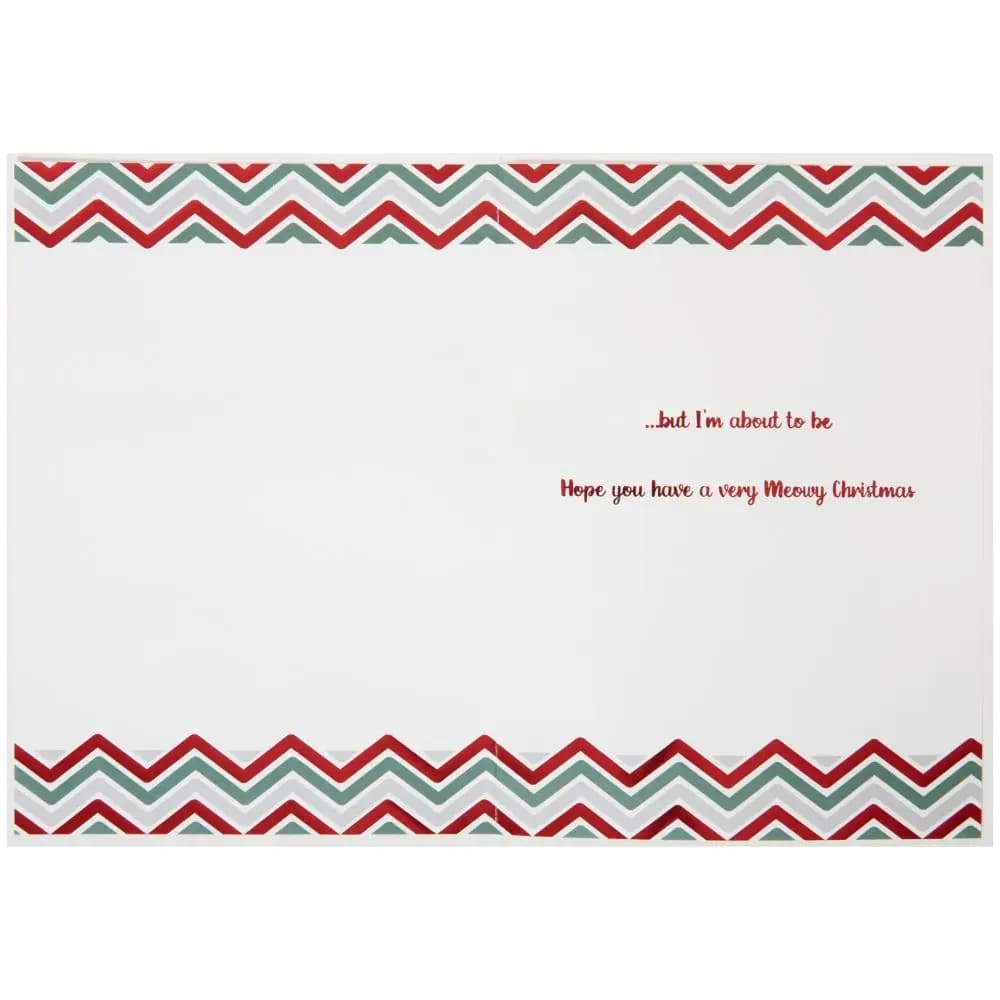 Photo Cat with Antlers Photo Christmas Card