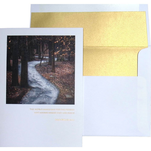 Nature Path Friendship Card