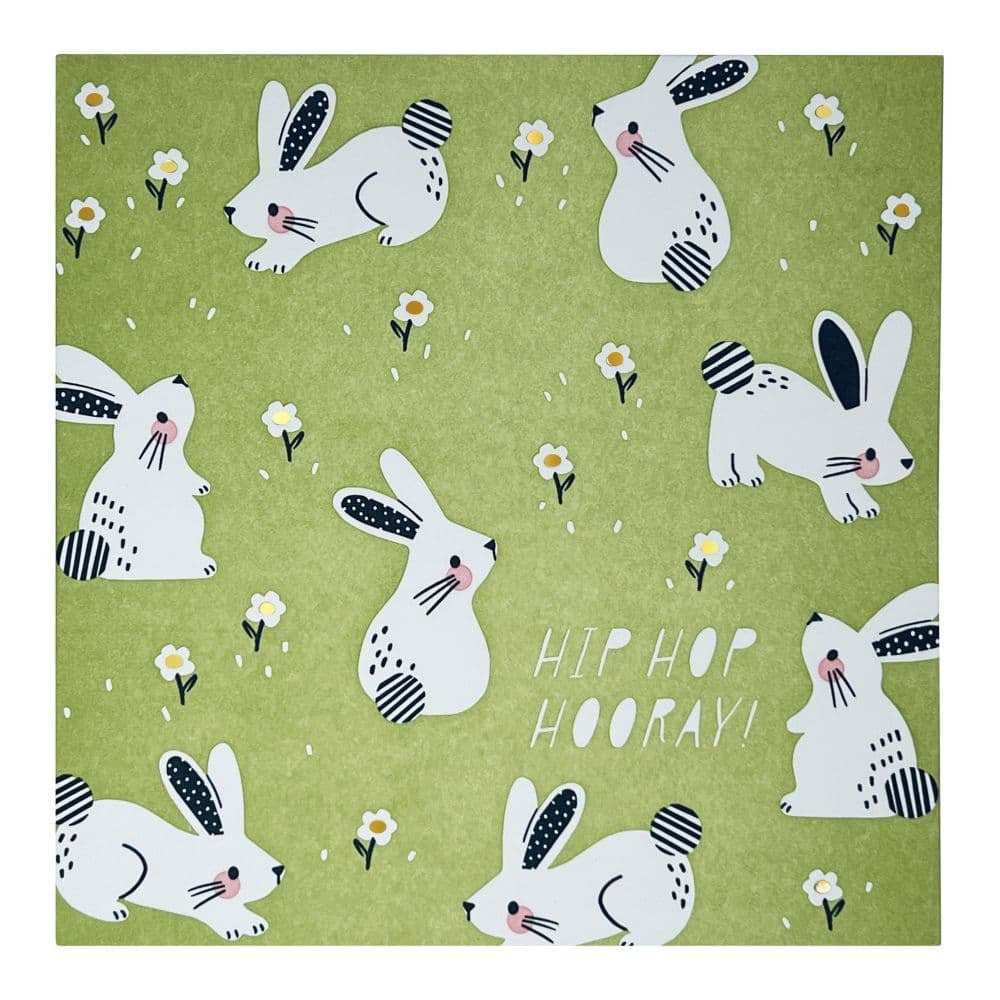 Hip Hop Bunnies Easter Card