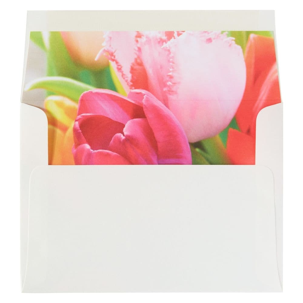 Photo Tulips Easter Card