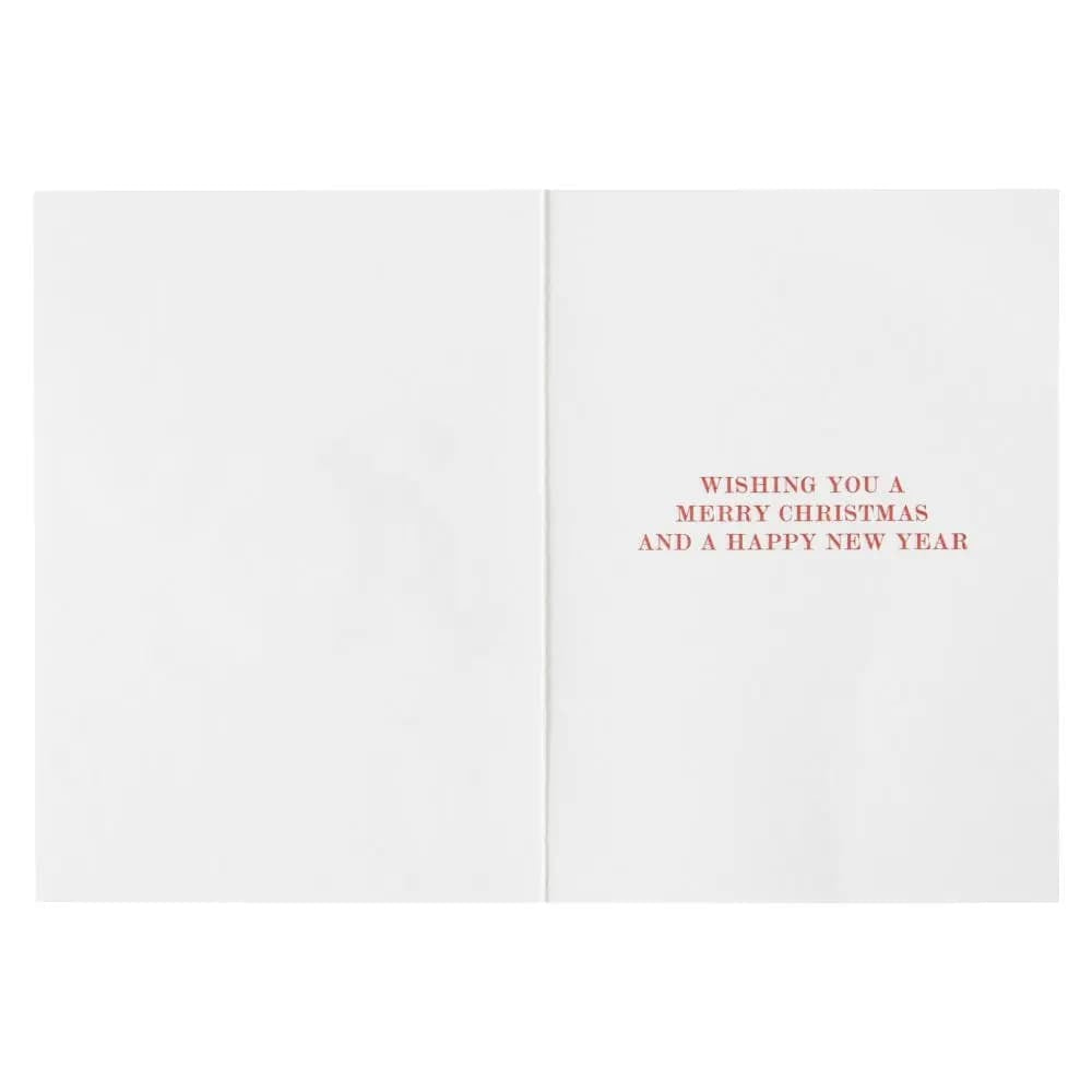 Joy Lettering Christmas Card