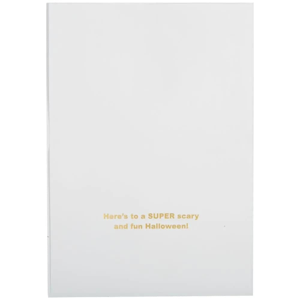 Boo Lettering Halloween Card
