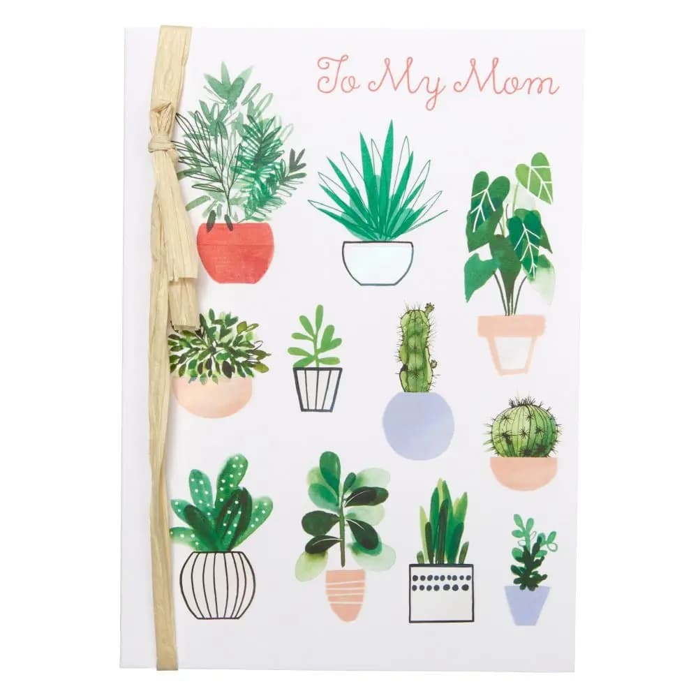 Houseplants Mother's Day Card
