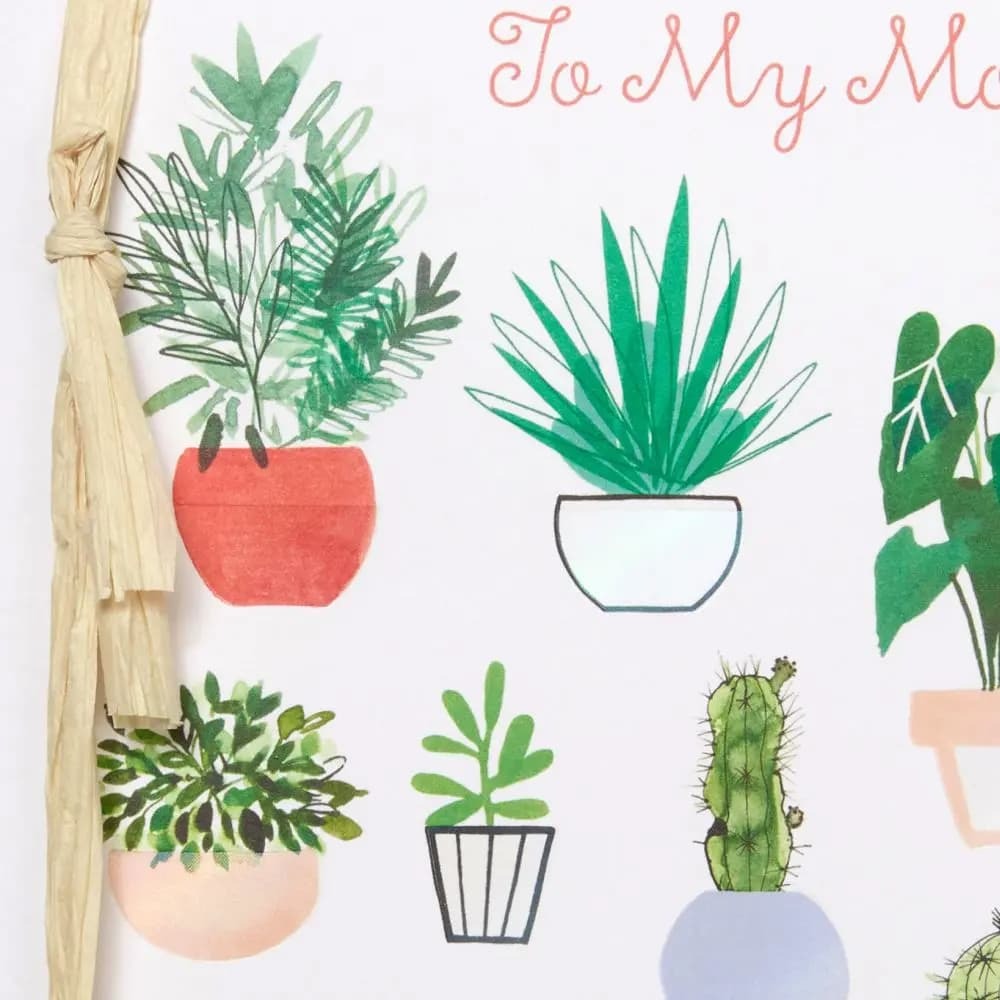 Houseplants Mother's Day Card