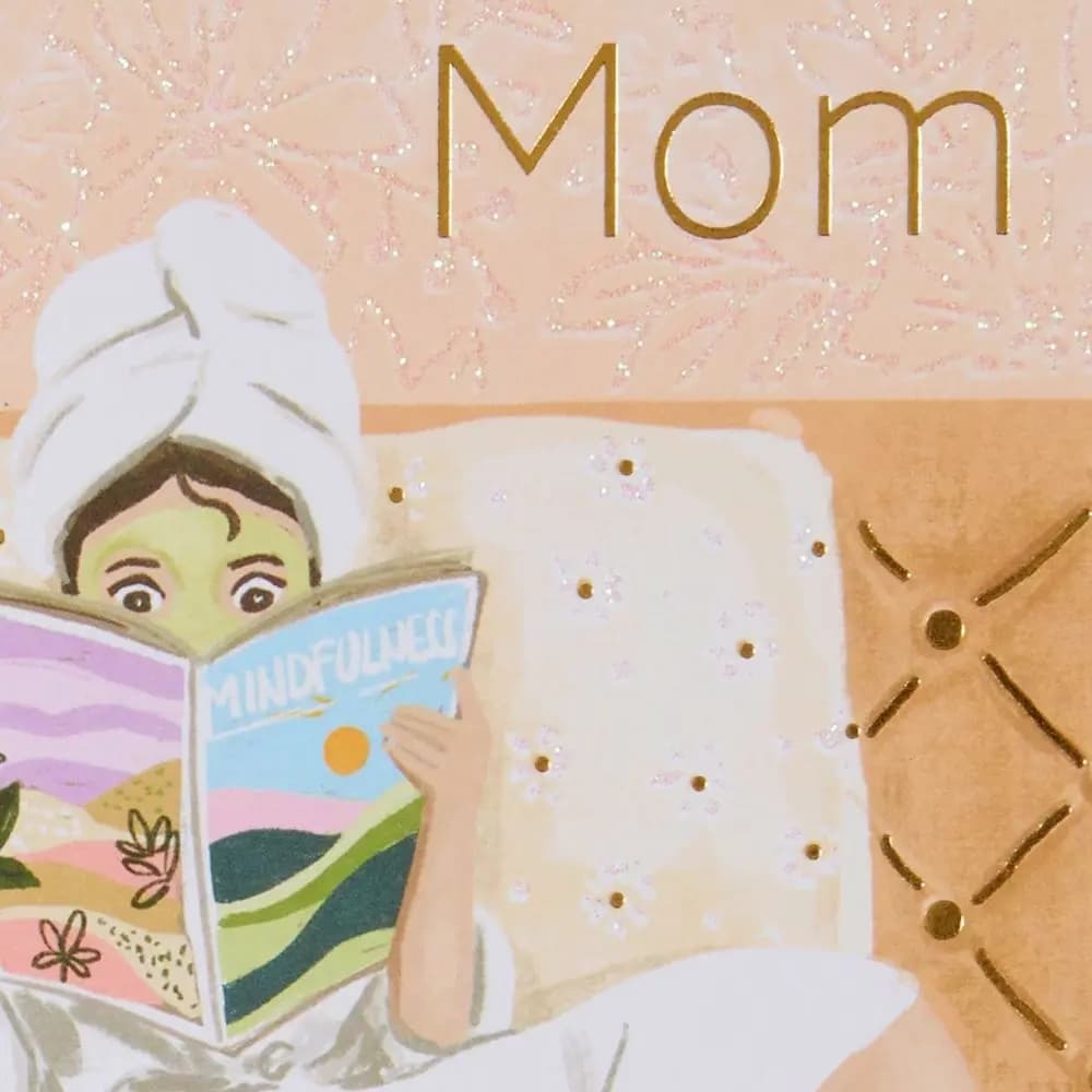 Pampered Mom Mother's Day Card