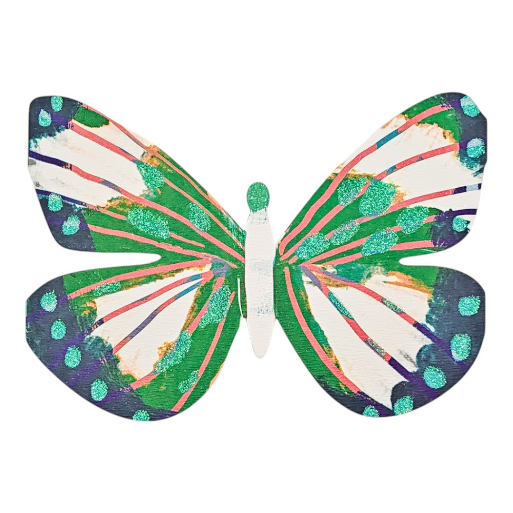 Five Panel Die Cut Butterfly Mother's Day Card