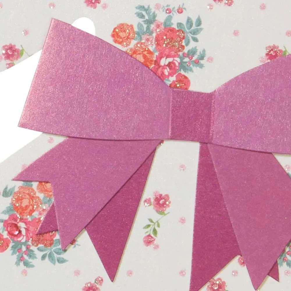 Die Cut Bunny Easter Card