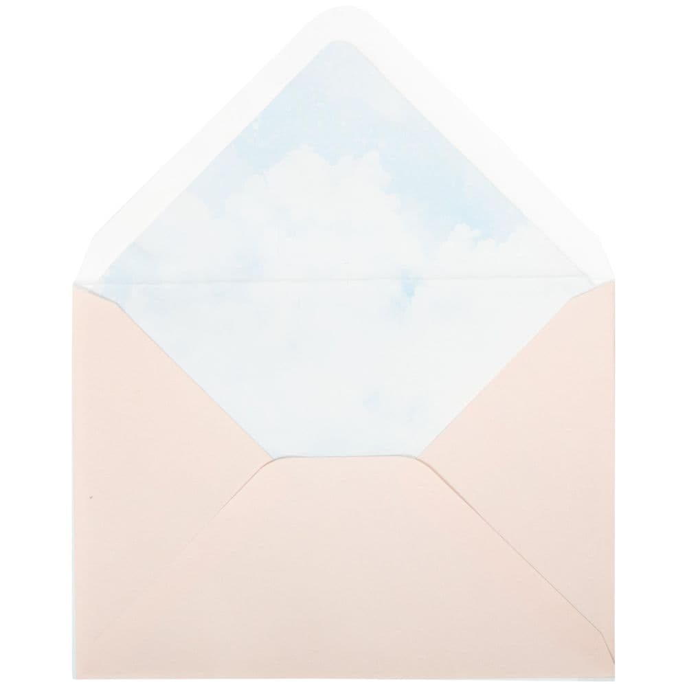 Fine Art Nativity W/Angels Christmas Card