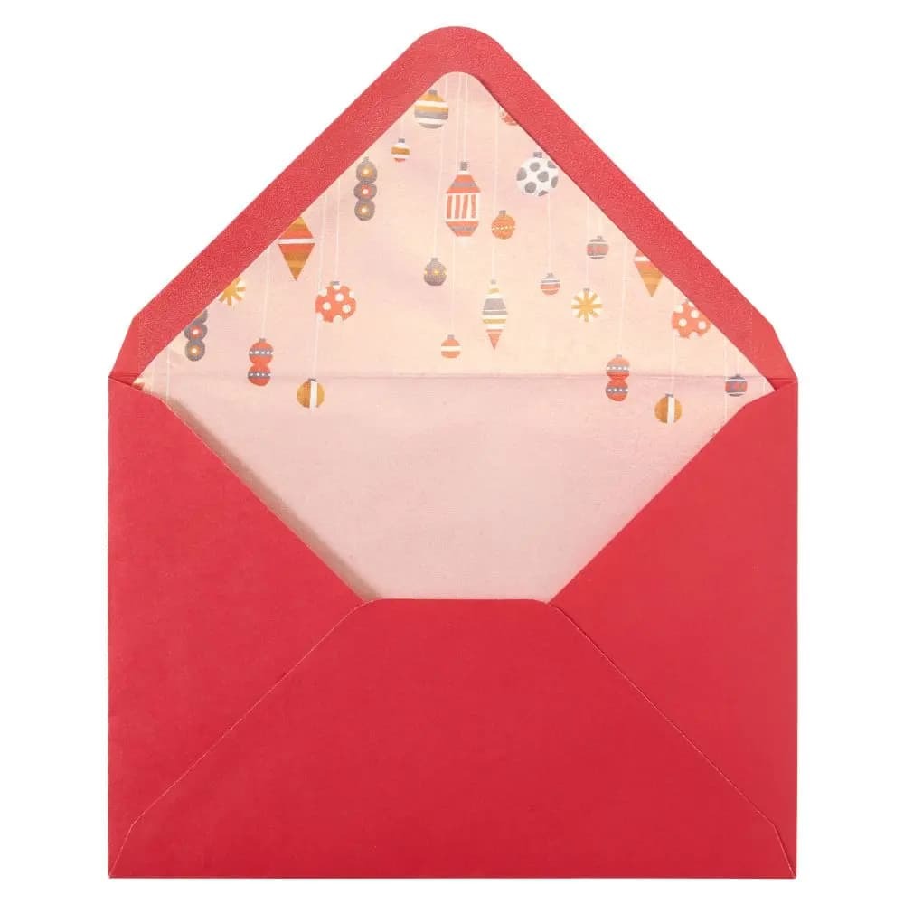 Cat Whisker Tree Christmas Card