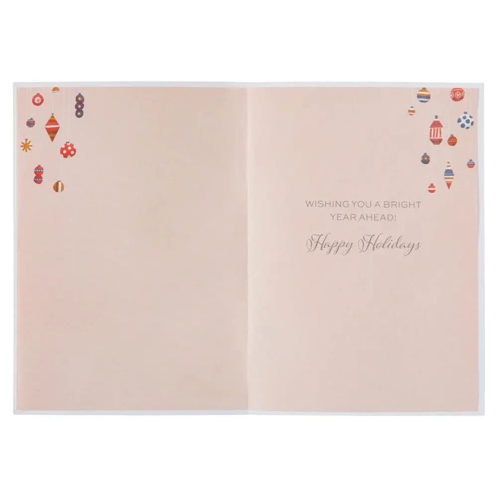 Cat Whisker Tree Christmas Card