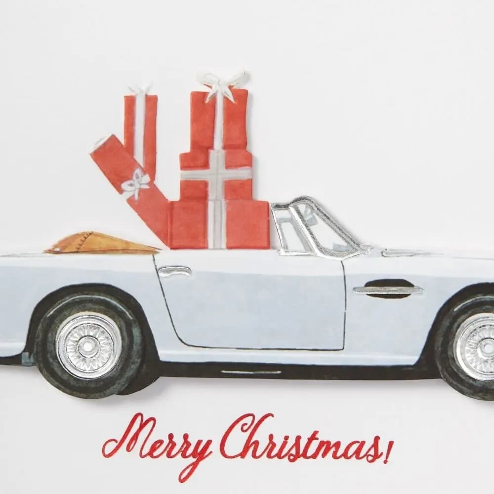 Gifts In Convertible Christmas Card
