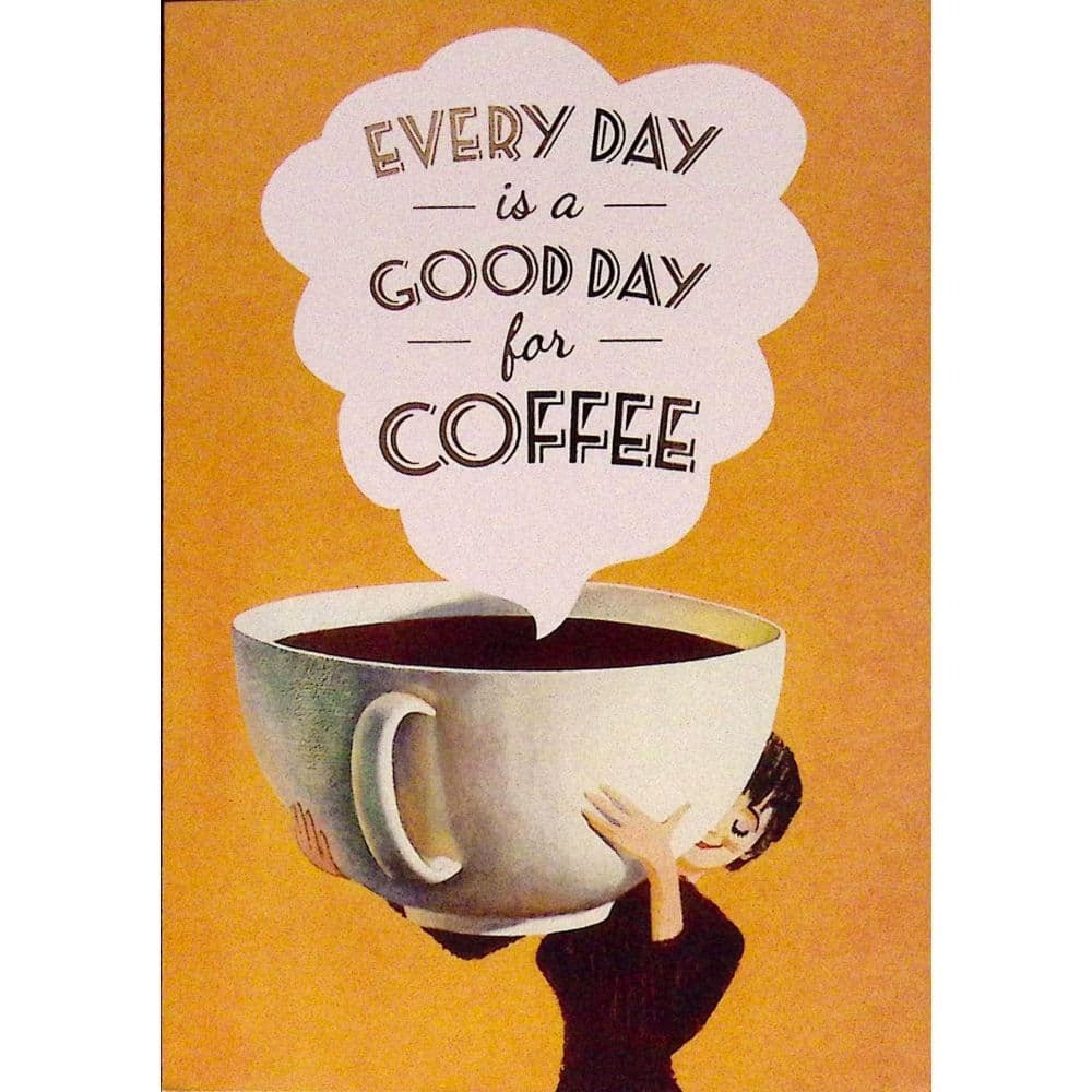 Big Coffee Friendship Card