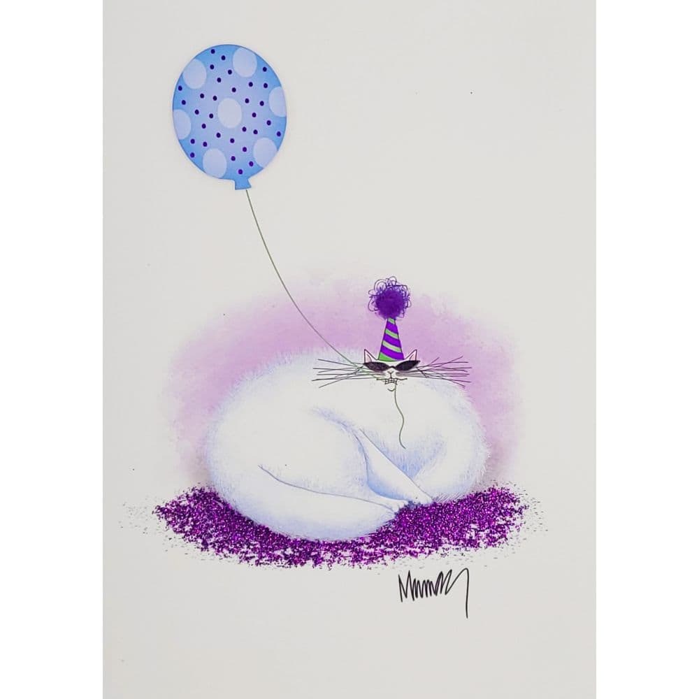 Still Fluffy Birthday Card
