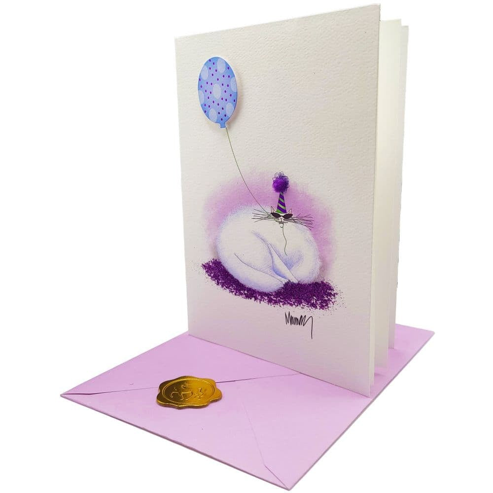 Still Fluffy Birthday Card