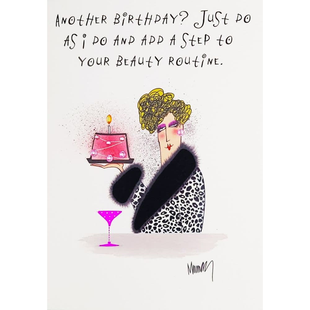 Spackle Birthday Card