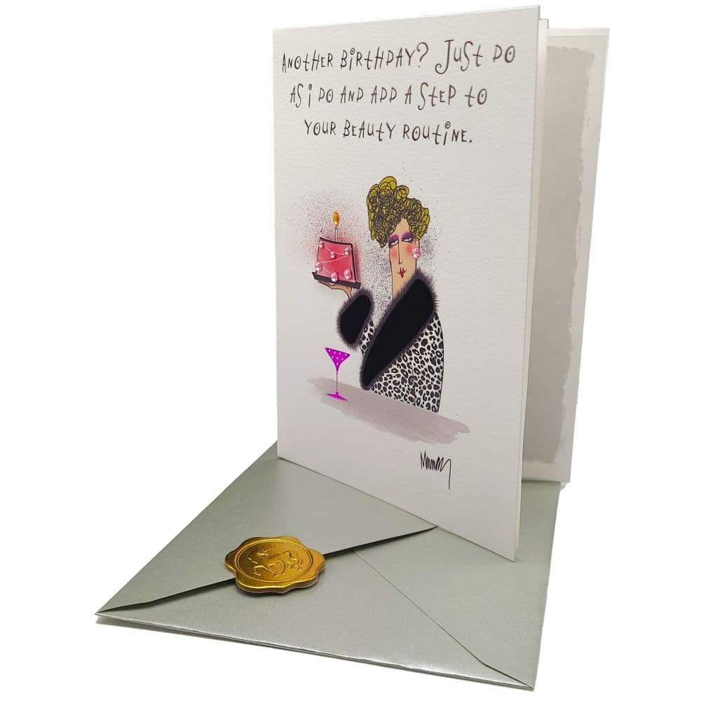 Spackle Birthday Card