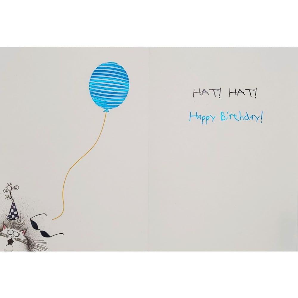 Old Bat Birthday Card