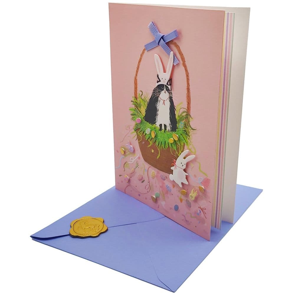 Bad Cat Easter Card