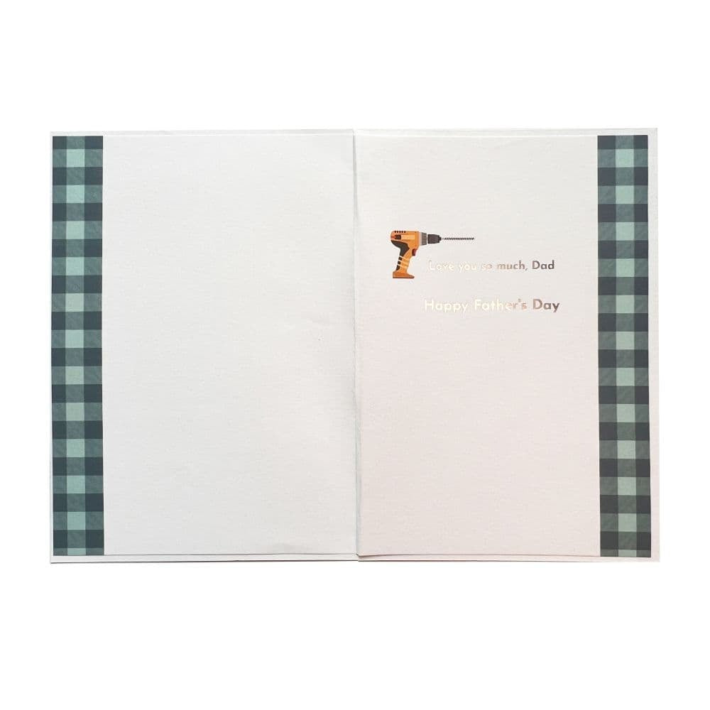 Handmade Tools Lettering Father's Day Card
