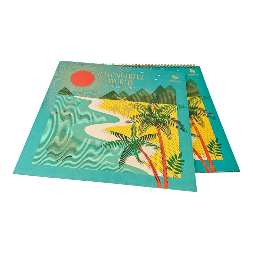 Wonderful World 2026 Wall Calendar