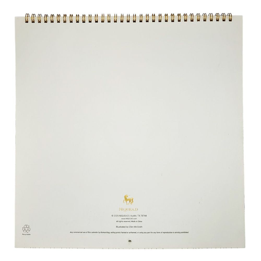 Paris 2026 Wall Calendar