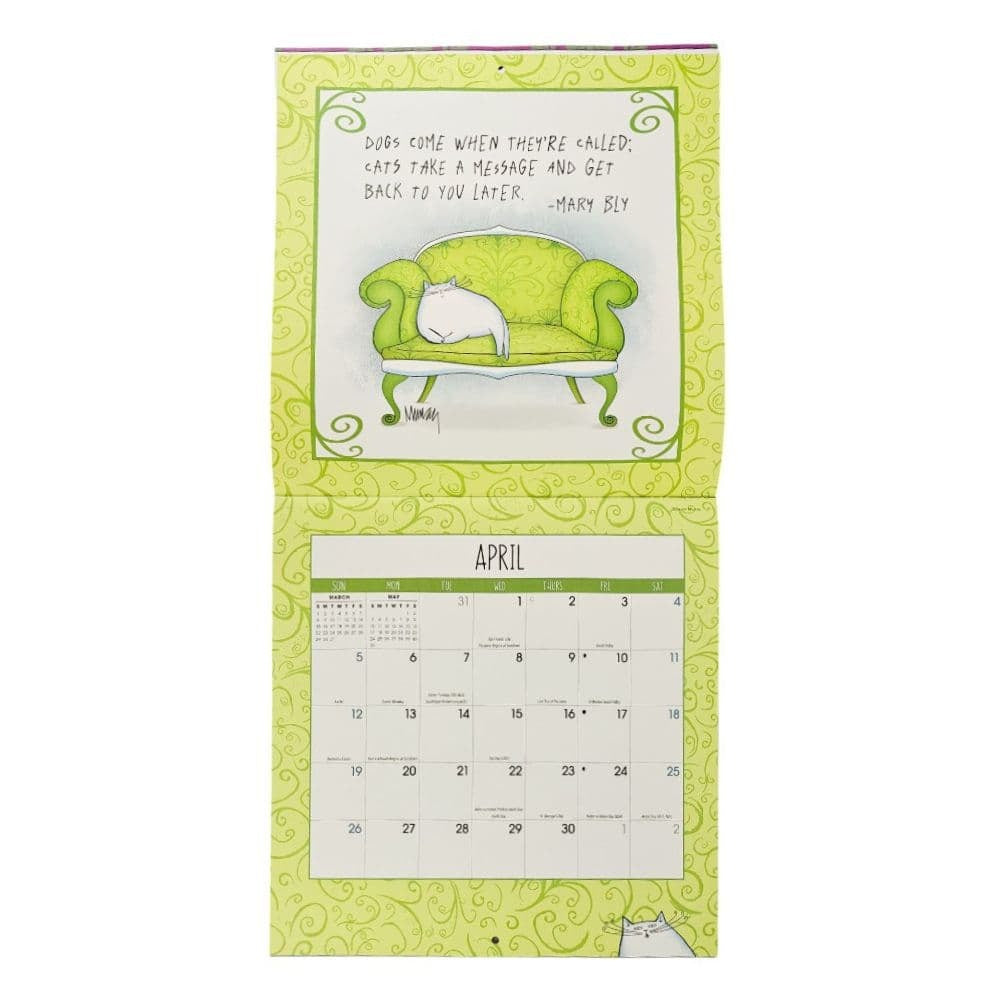 No Ordinary Cats 2026 Wall Calendar