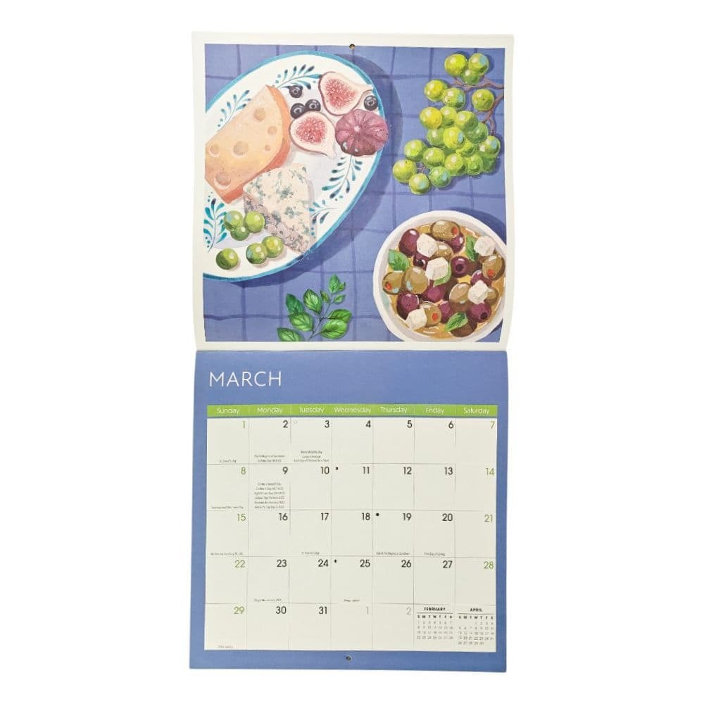 Kitchen Table 2026 Wall Calendar