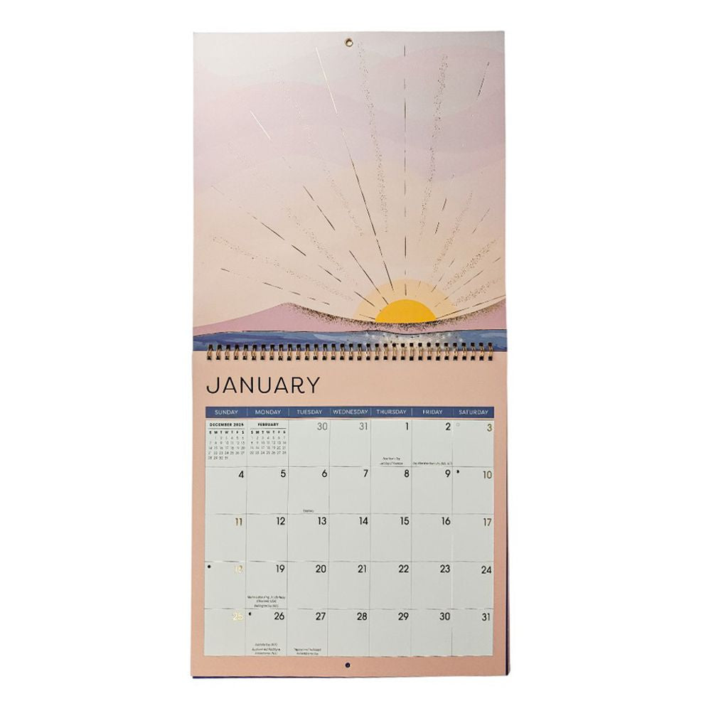 Horizons 2026 Wall Calendar
