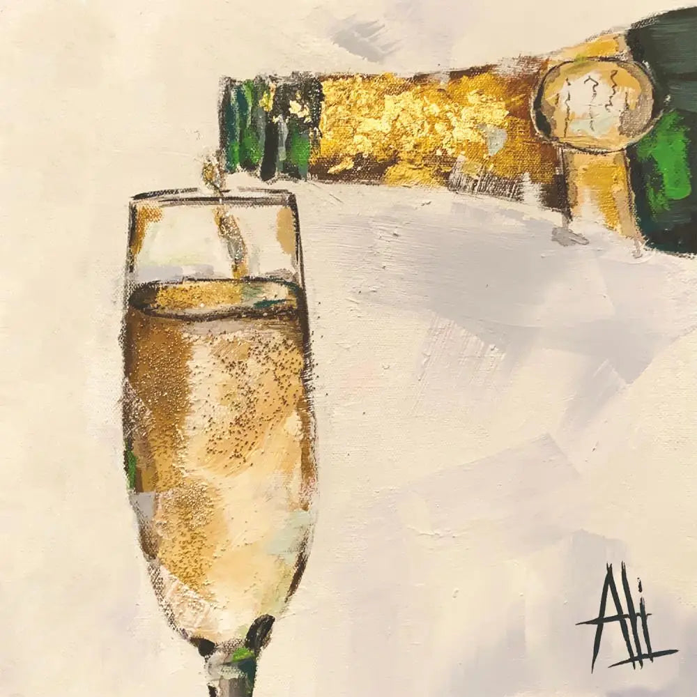 Bev-The Art of Champagne Napkins
