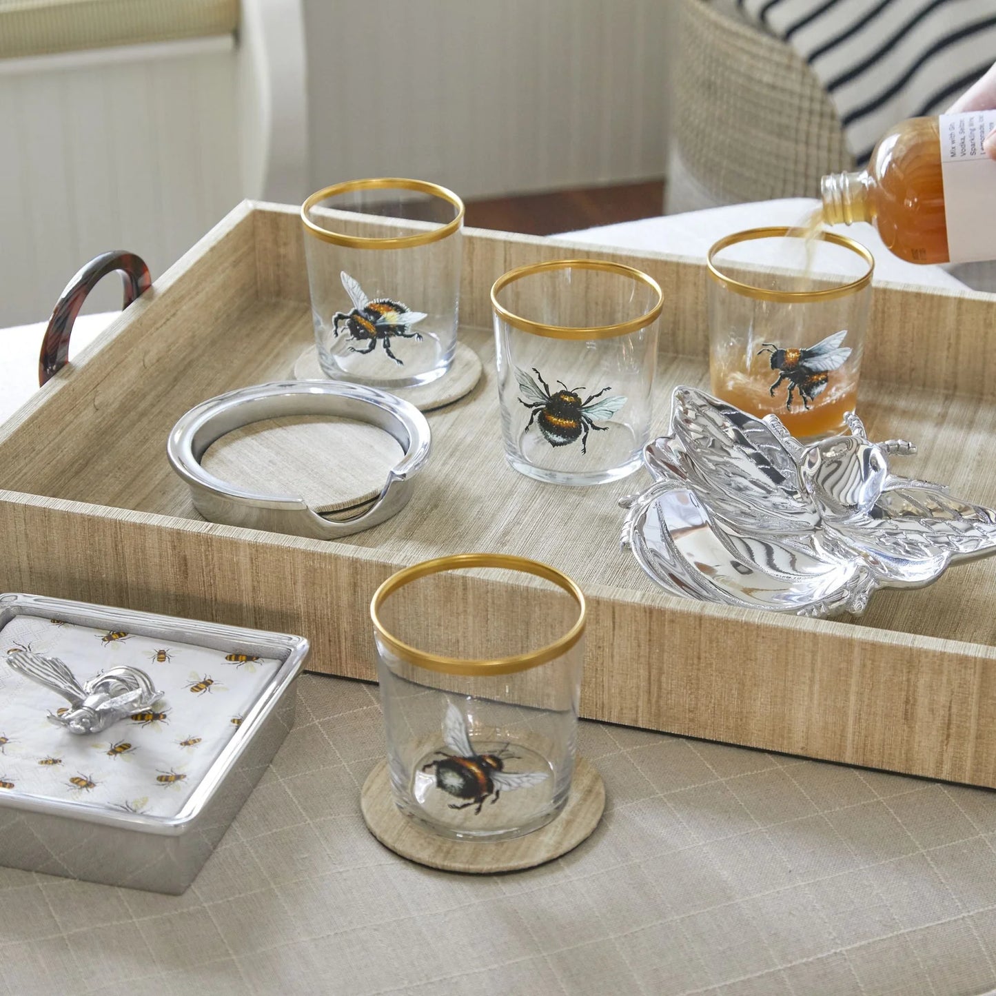 Honey Bee Signature Napkin Box