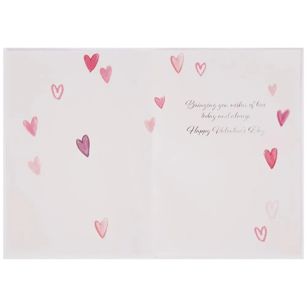 Man on Vespa with Bouquet Valentine's Day Card