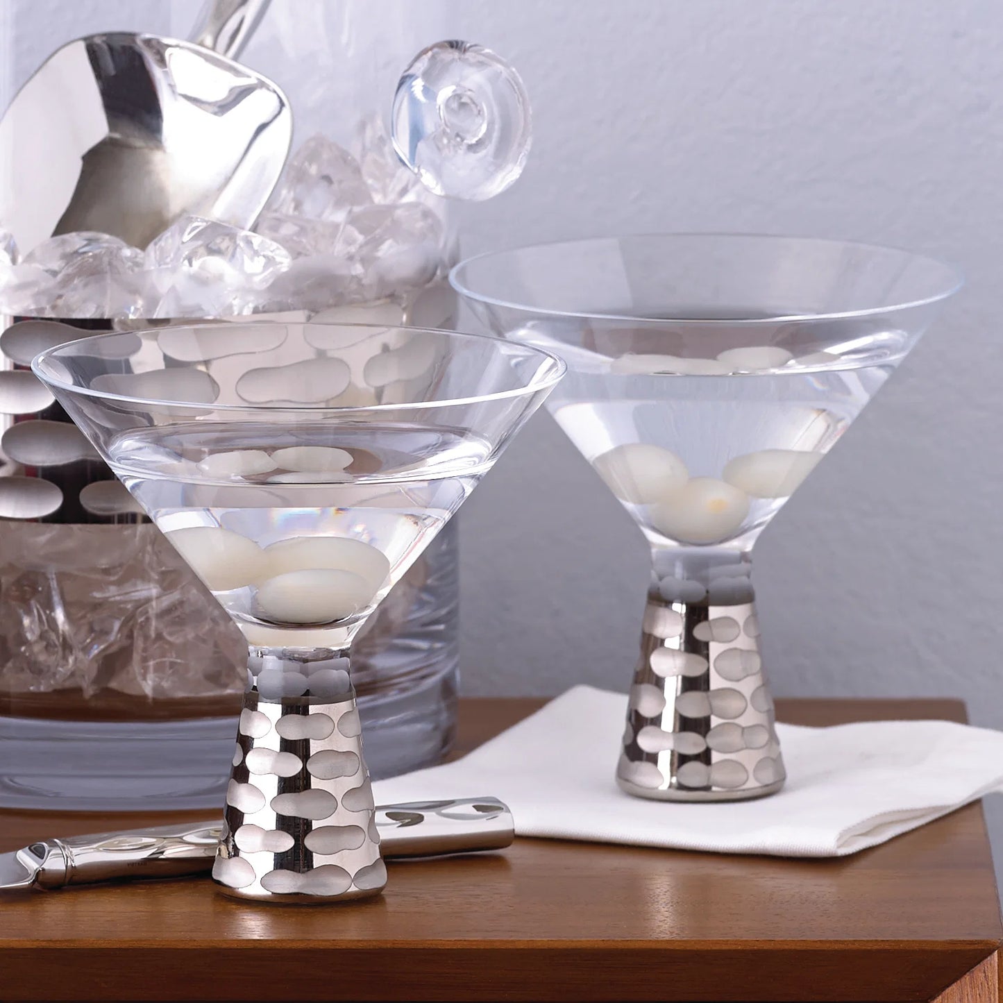 Truro Martini Set of 2 - Platinum