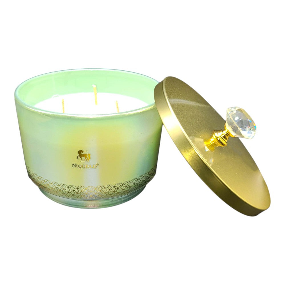 Beautiful Oasis Candle - 16oz Footed Dish