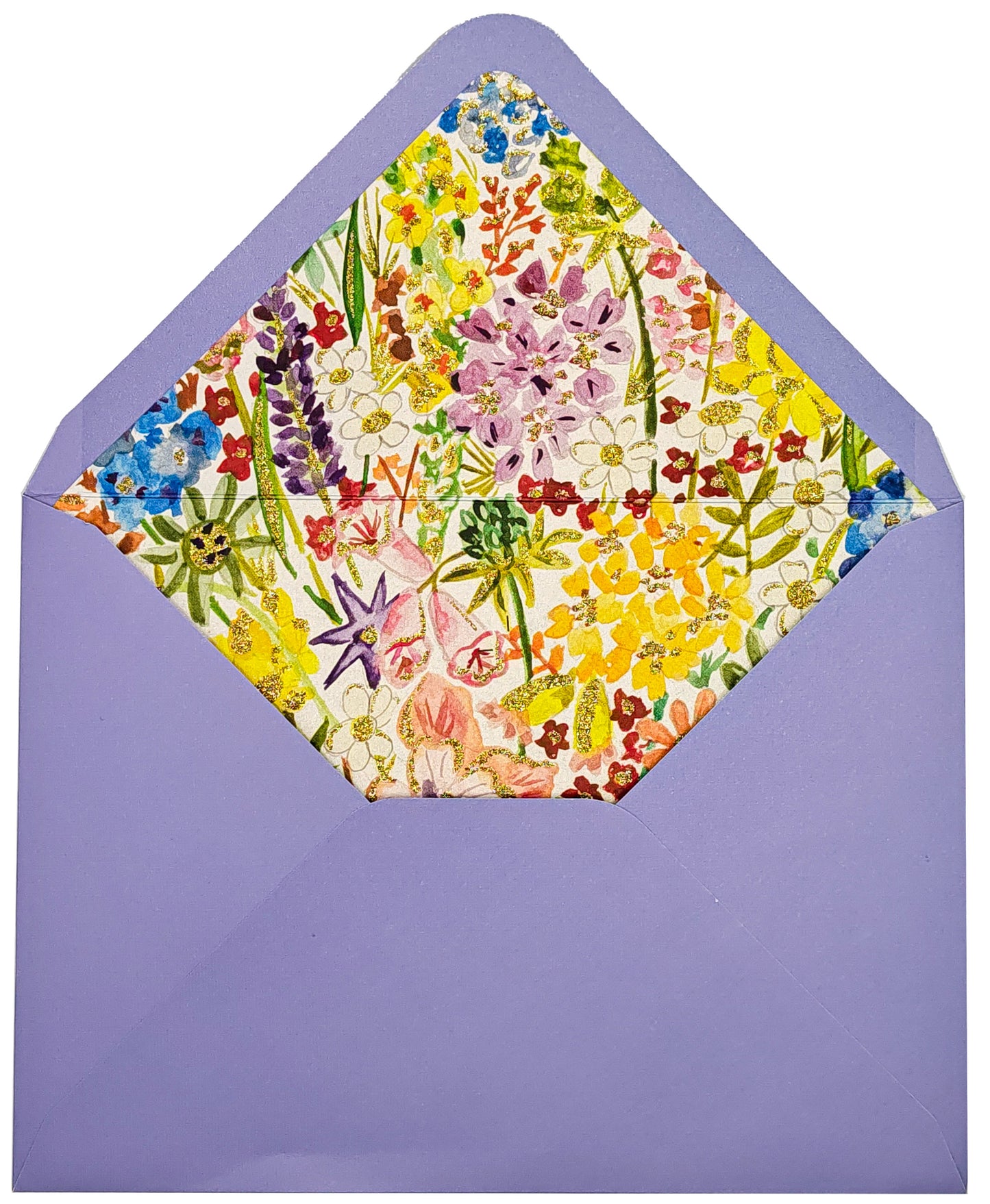 Multi-Colored Bouquet Birthday Card