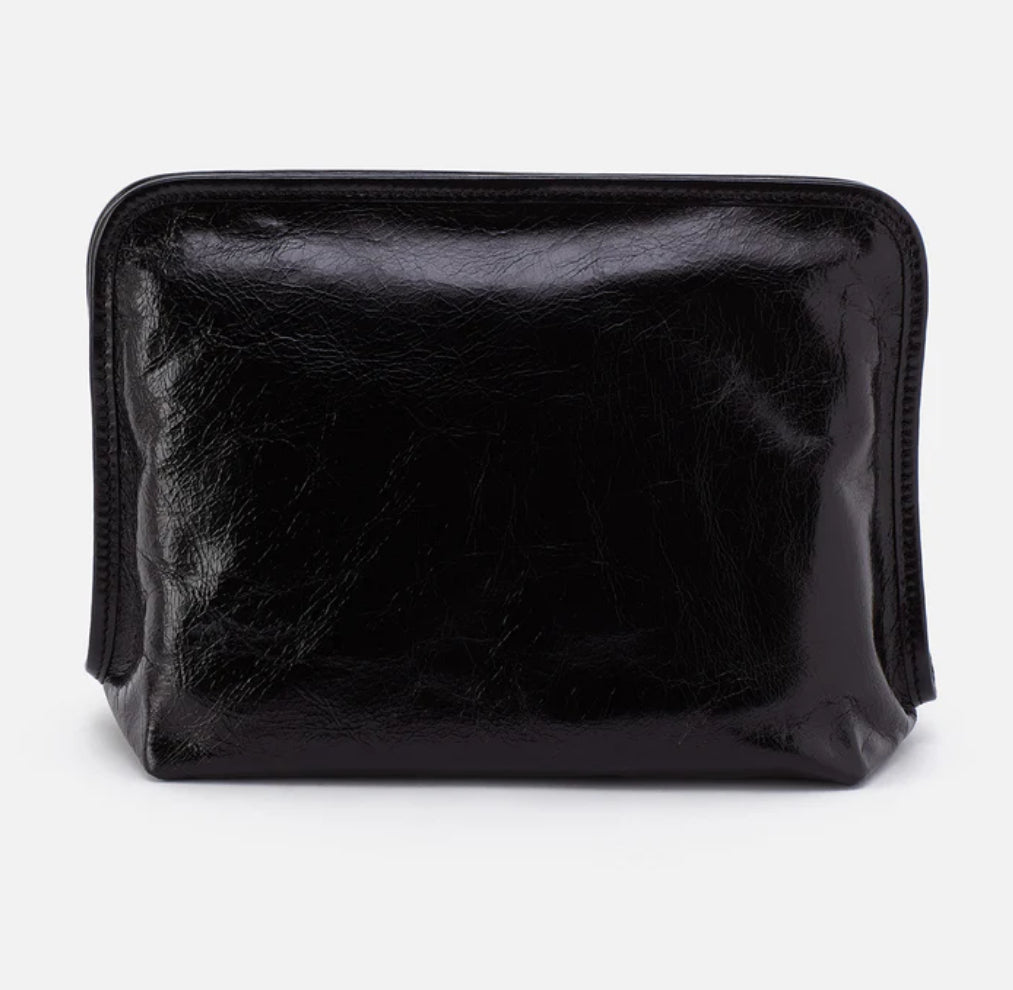 Beauty Large Cosmetic Pouch - Black