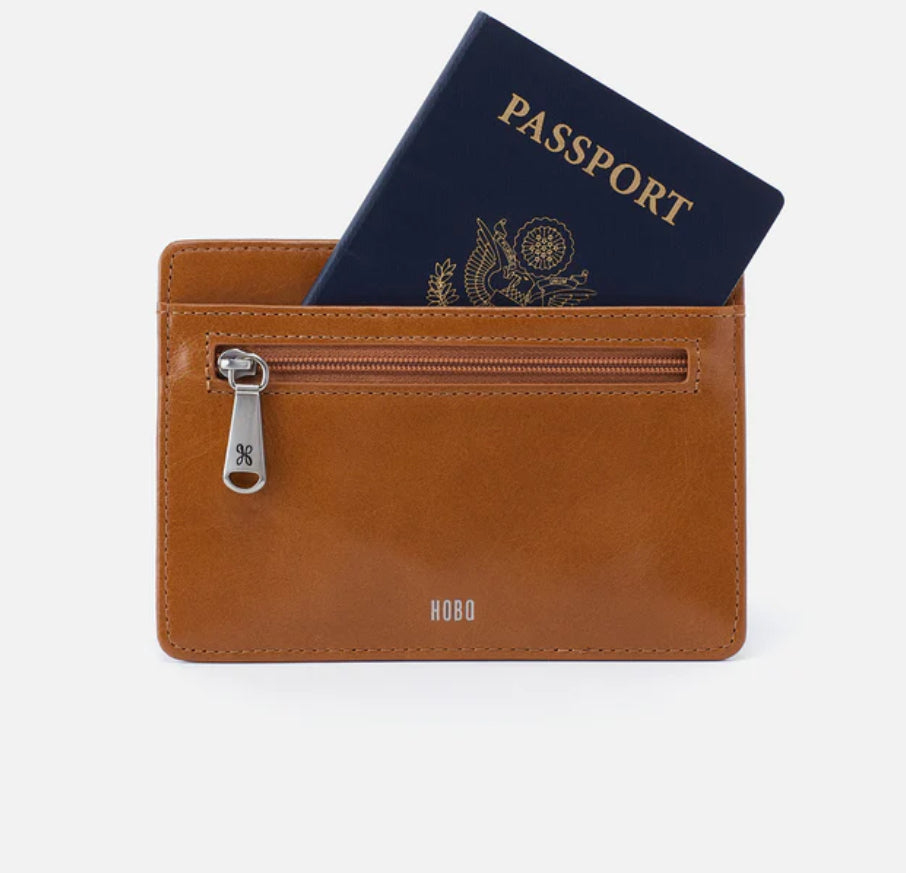 Euro Slide Card Case - Truffle