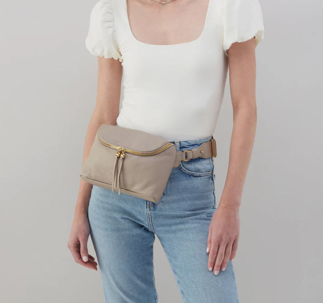 Fern Large Belt Bag - Taupe