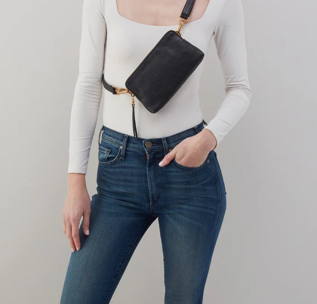 Fern Slim Belt Bag - Midnight Teal