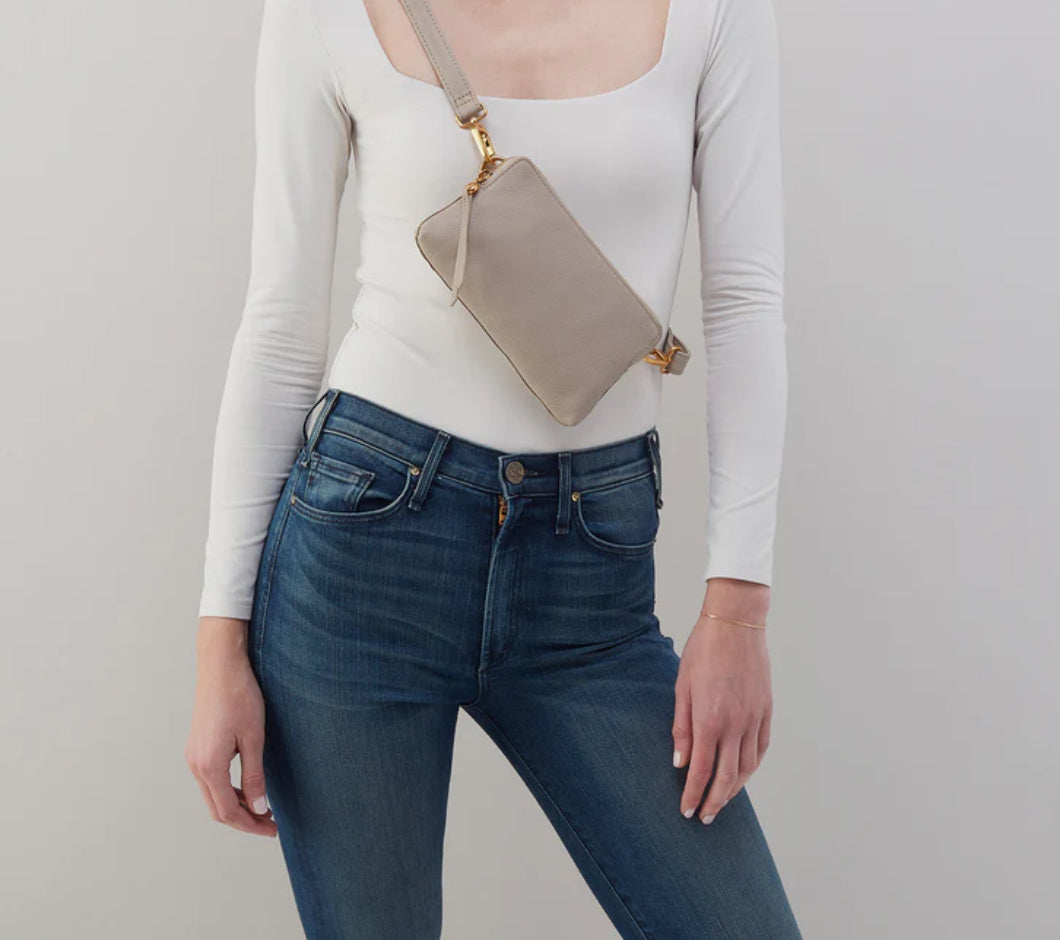 Fern Slim Belt Bag - Taupe