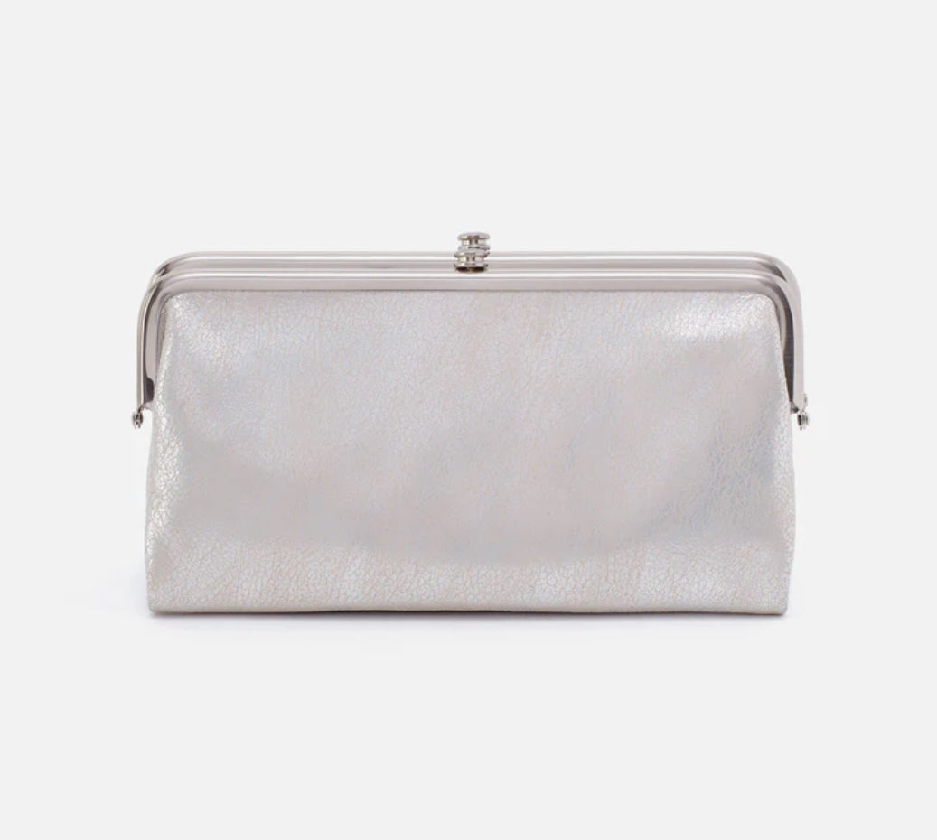 Lauren Clutch Wallet - Silver