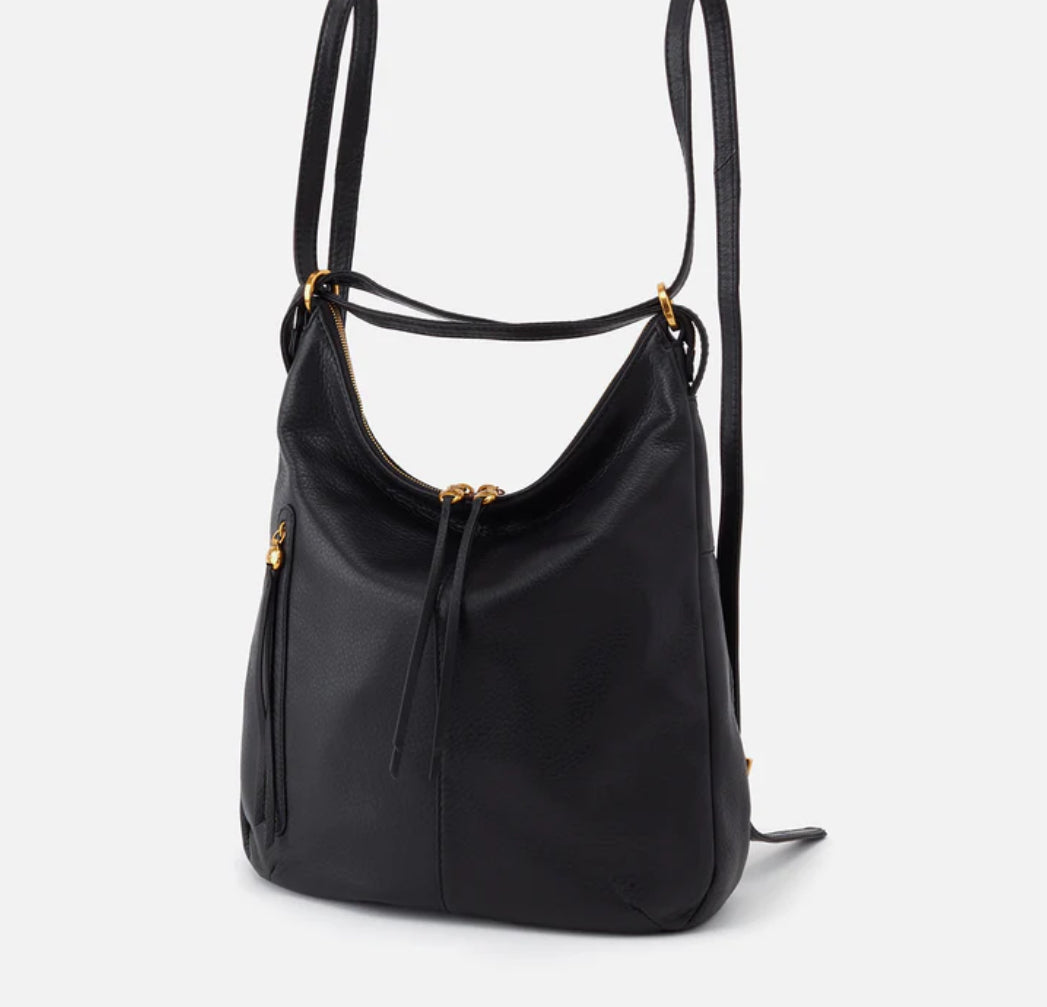 Merrin Convertible Backpack - Black