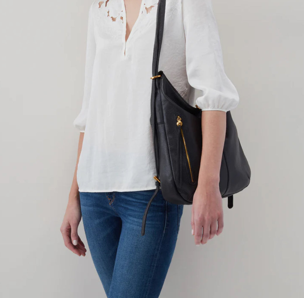 Merrin Convertible Backpack - Black