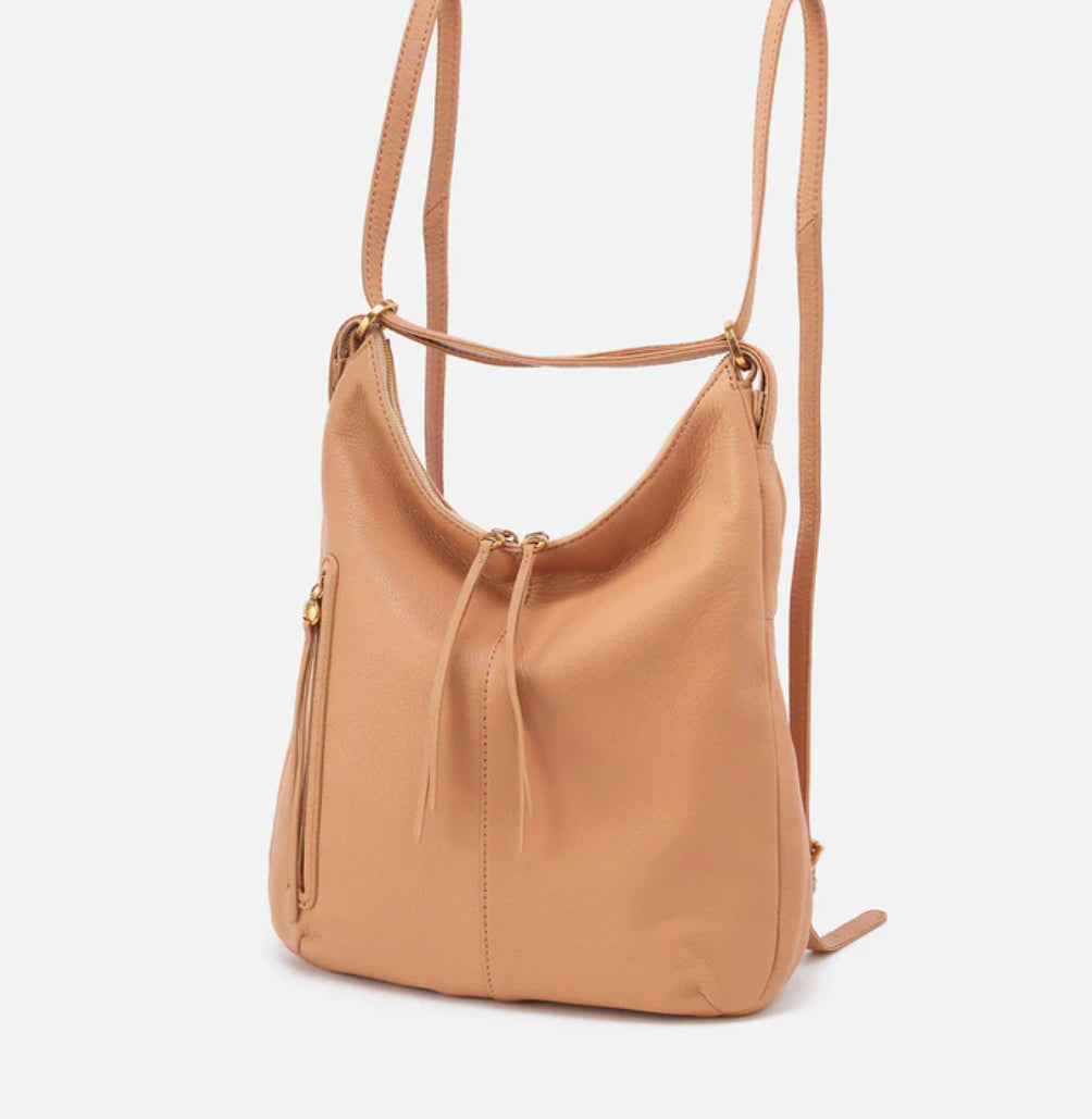 Merrin Convertible Backpack - Sandstone