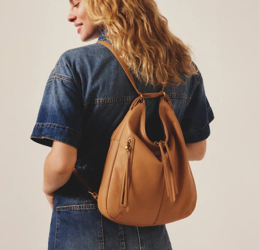 Merrin Convertible Backpack - Sandstone