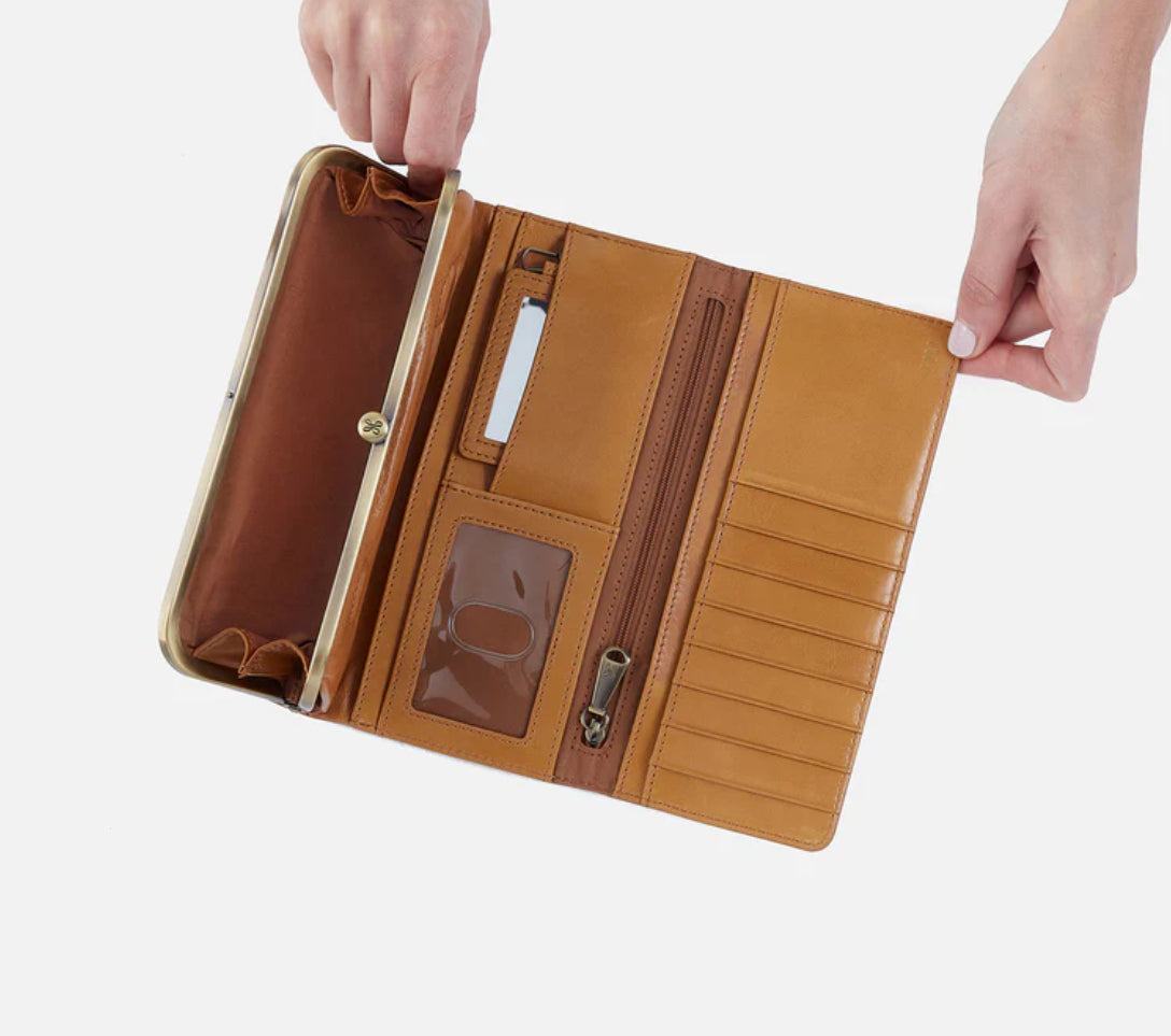 Rachel Continental Wallet - Natural
