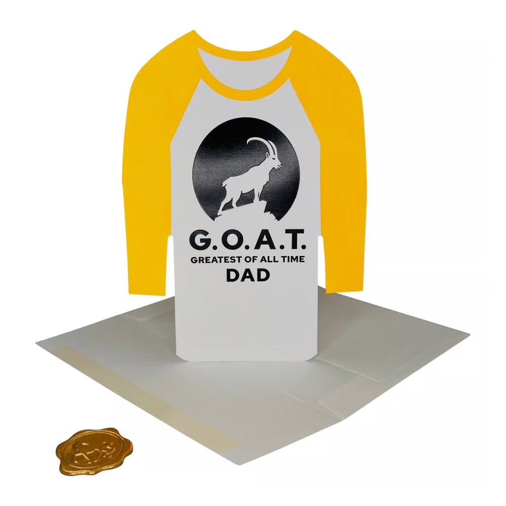 Goat Dad Fathers Day Card