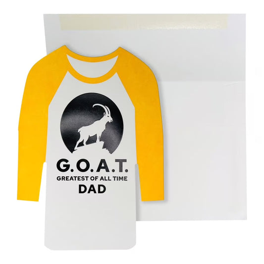 Goat Dad Fathers Day Card
