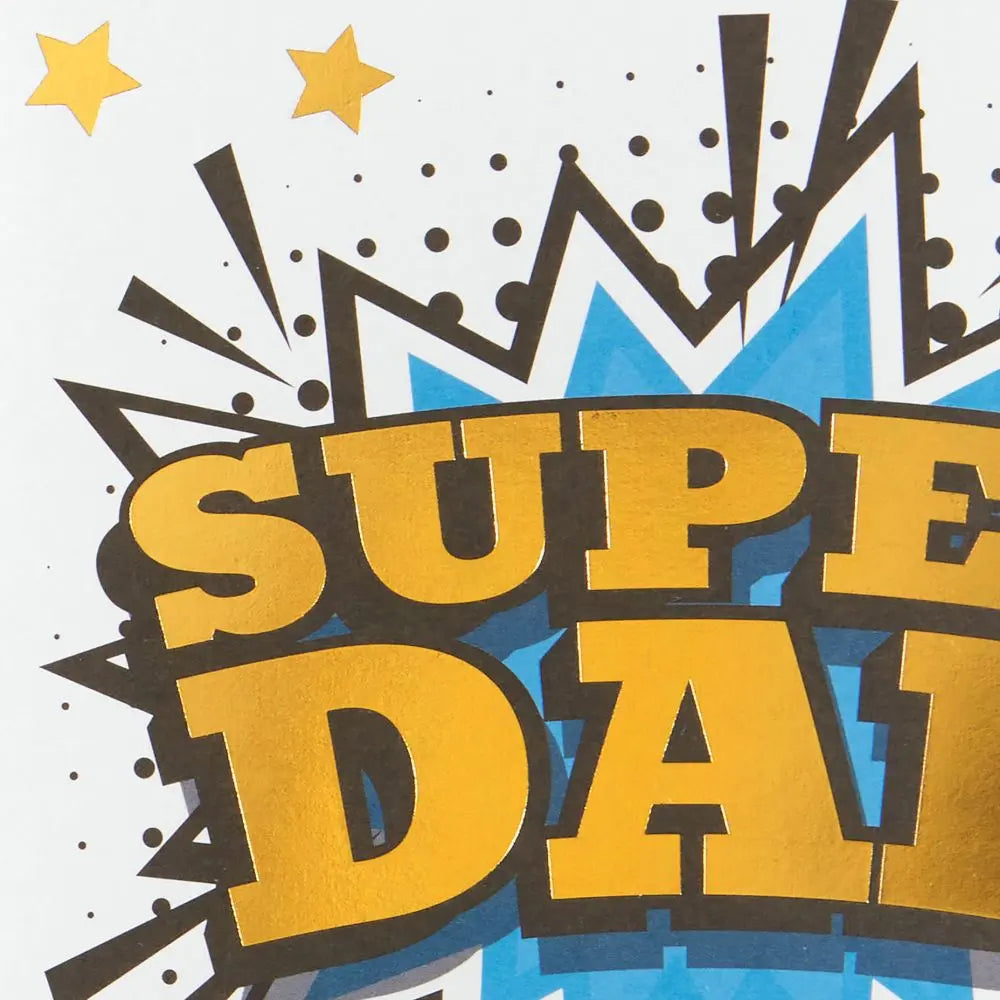 Super Dad Lettering Fathers Day