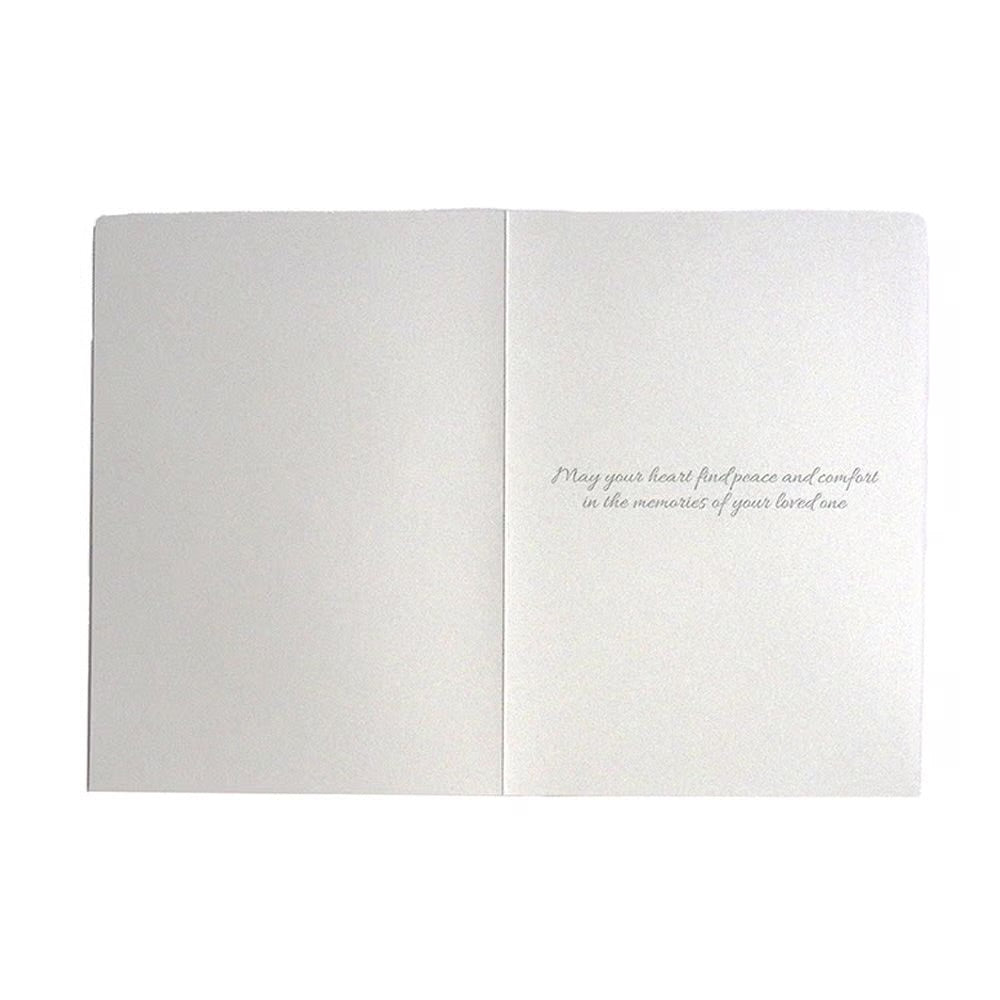 Bear Under Tree Sympathy Card